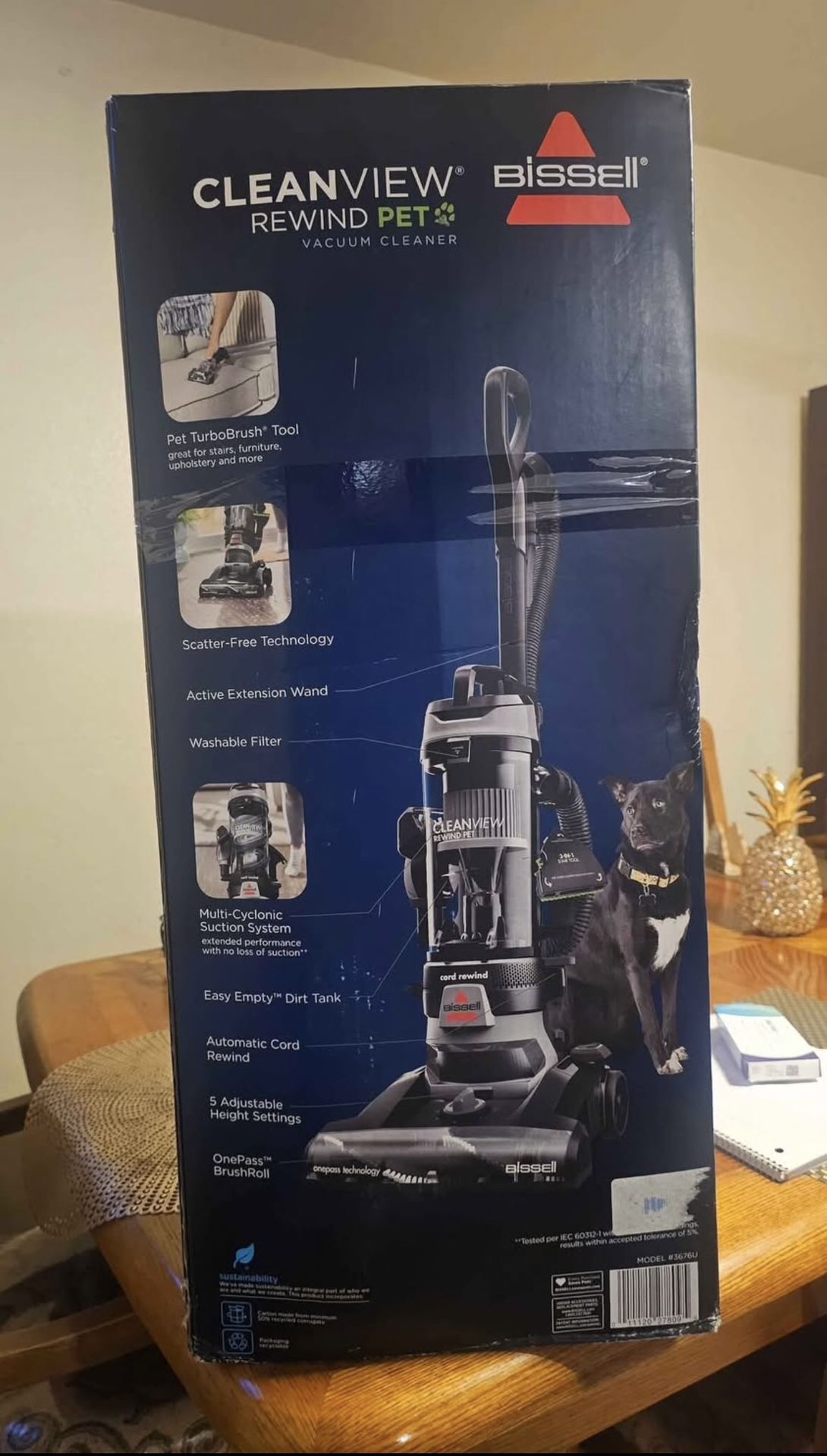 Bissell Cleanview Rewind Pet Vacuum Cleaner