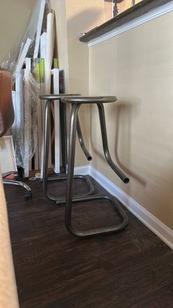 Mcm paperclip stools