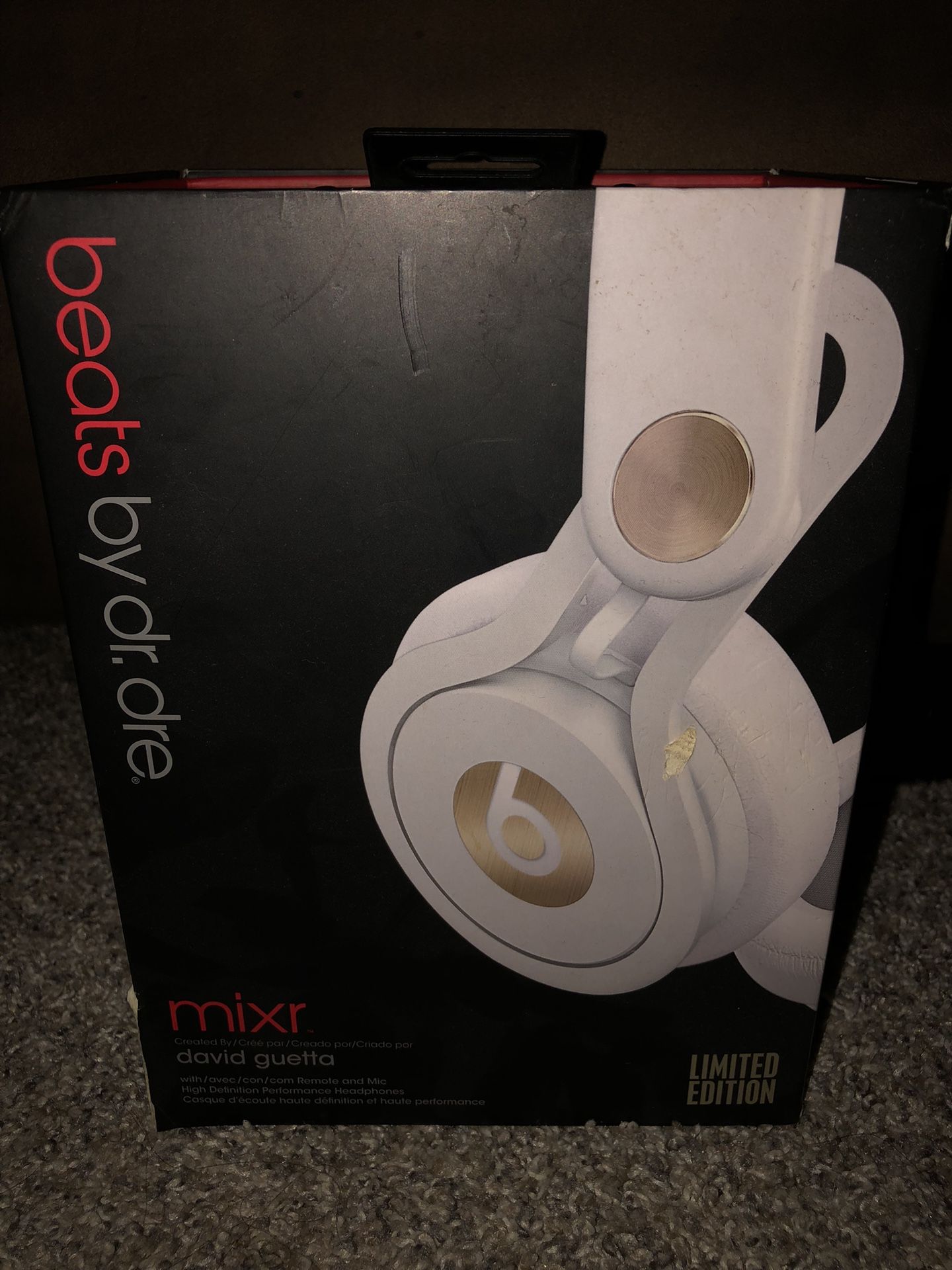 Mixer Beats All White/gold