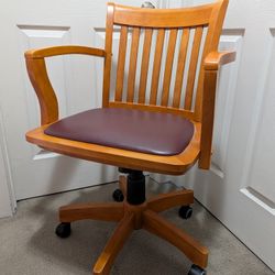 Wood Banker Chair