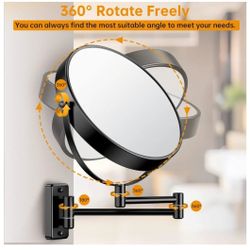  Black Vanity Makeup Mirror 