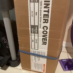 Pool Winter Cover, Igloo 150 Gallons 