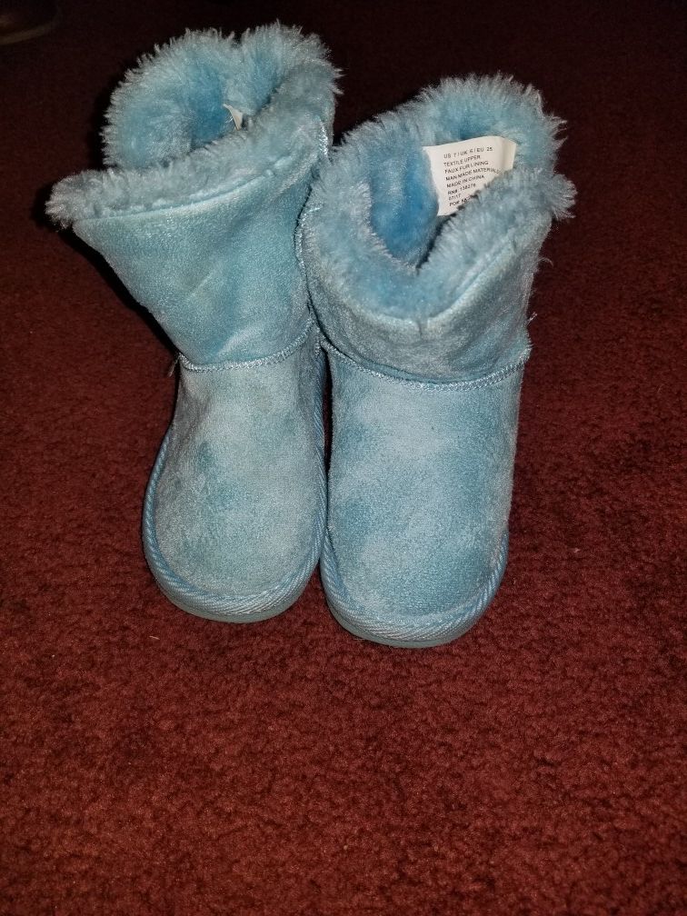 Toddler girls size 7 boots