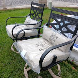 2 Pcs New Patio Chairs