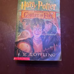 Harry Potter Goblet Of Fire First Paperback Rare