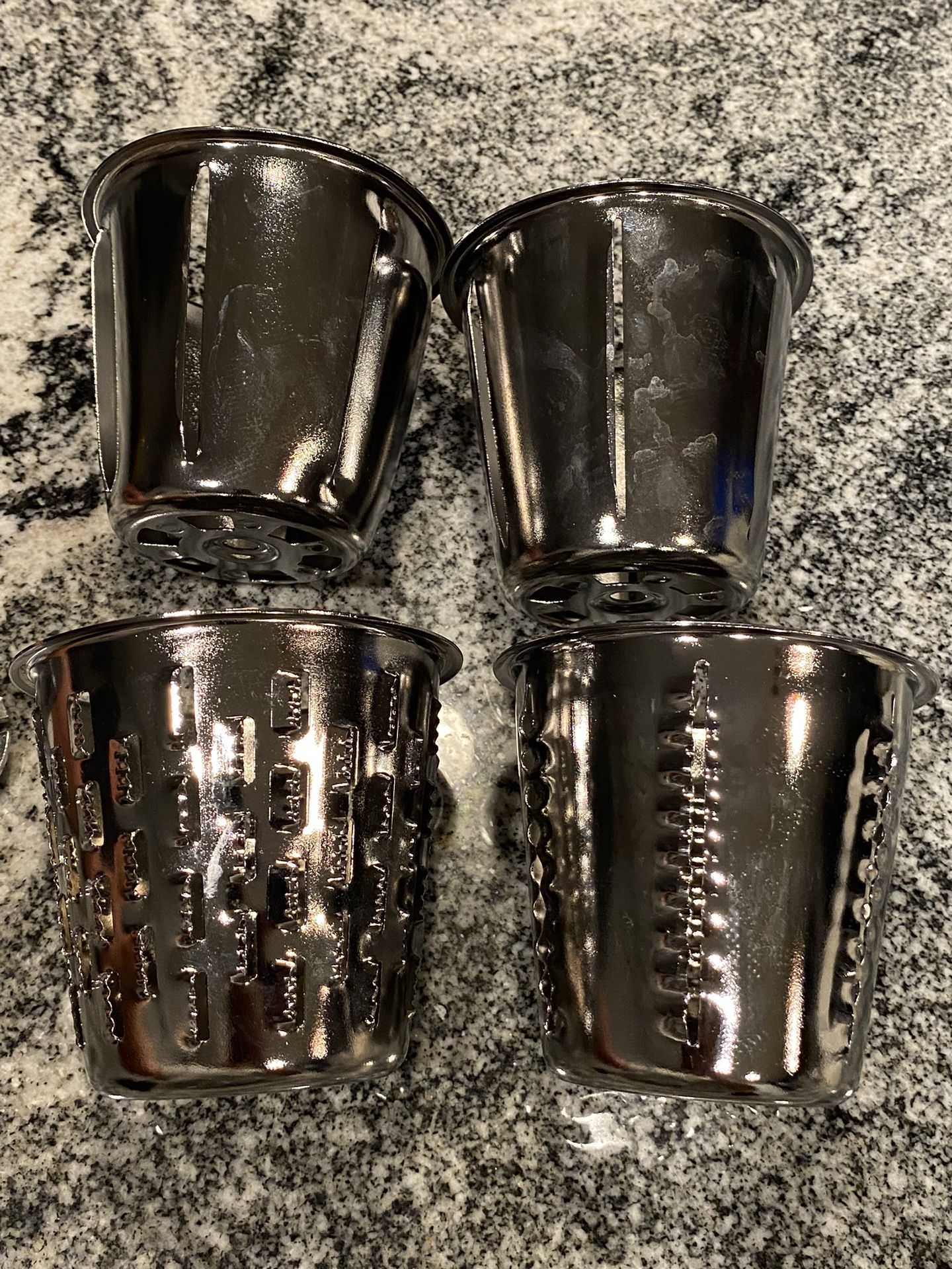 KitchenAid RVS-A Vegetable Slicer Shredder Replacement Attachment Cones #1-4 OEM