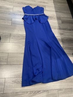 Vestido De Fiesta Talla L ,perfectas Condiciones (tela Gruesa Súper Comida Y Hace Bonita Figura