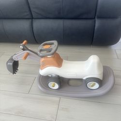 Baby Toy Excavator  with Removable Bottom