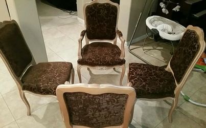 Newly Upholstered Gorgeous Dining Chairs