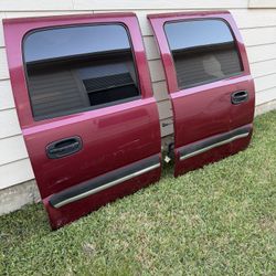 Silverado Rear Doors 