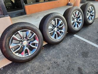 20" CHEVY TAHOE WHEELS AND TIRES