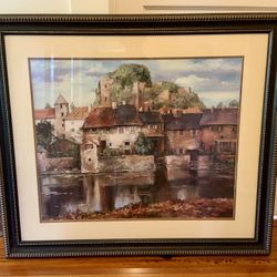 Large Framed Print of 'La Seyne-Sur-Mer' By Roger Duvall