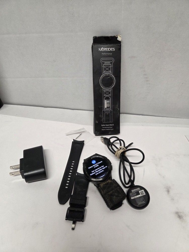Samsung Galaxy Watch 4 Classic Charger & New Band