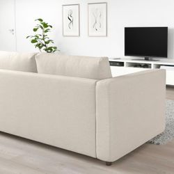 3 Seats sofa - Almost New!! Gunnared  Beige