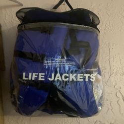 Life Jacket New 4 Jacket Any Sizes
