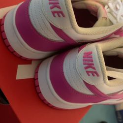 Pink,white Low Dunks 