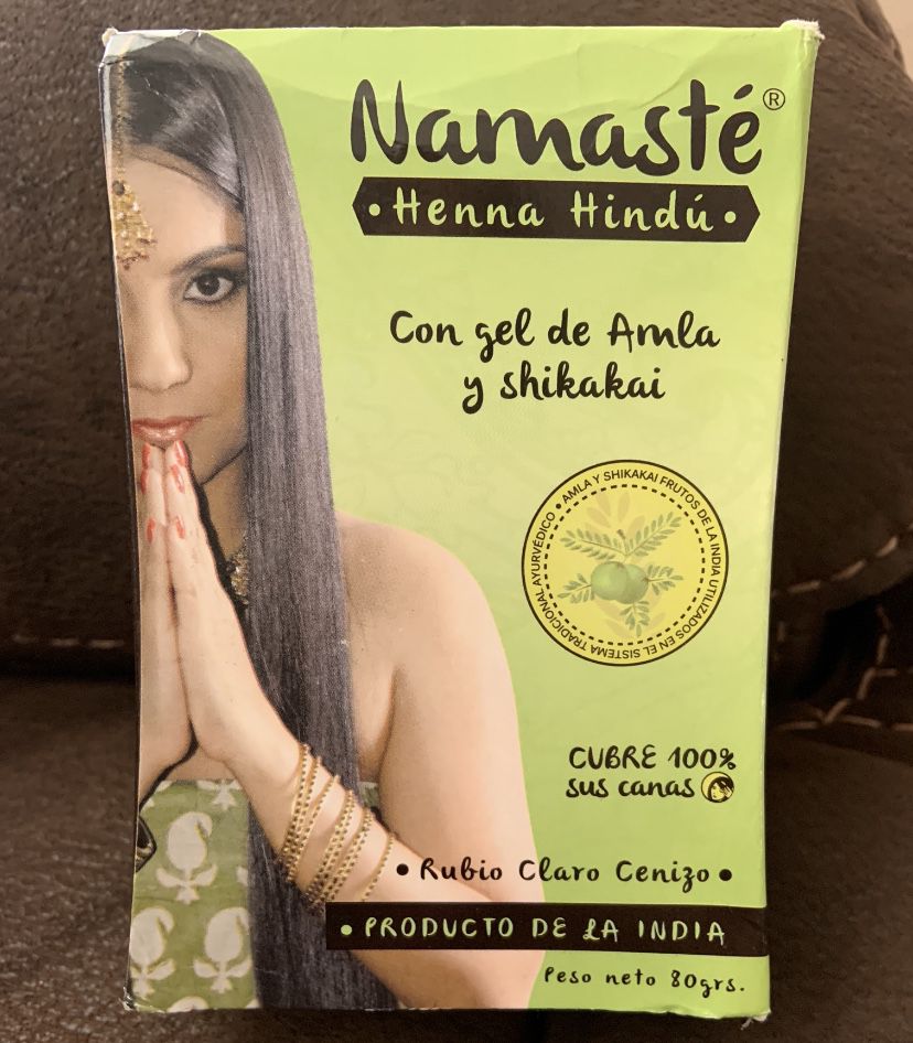 Indian Henna Light Ash Blonde - Rubio Claro Cenizo