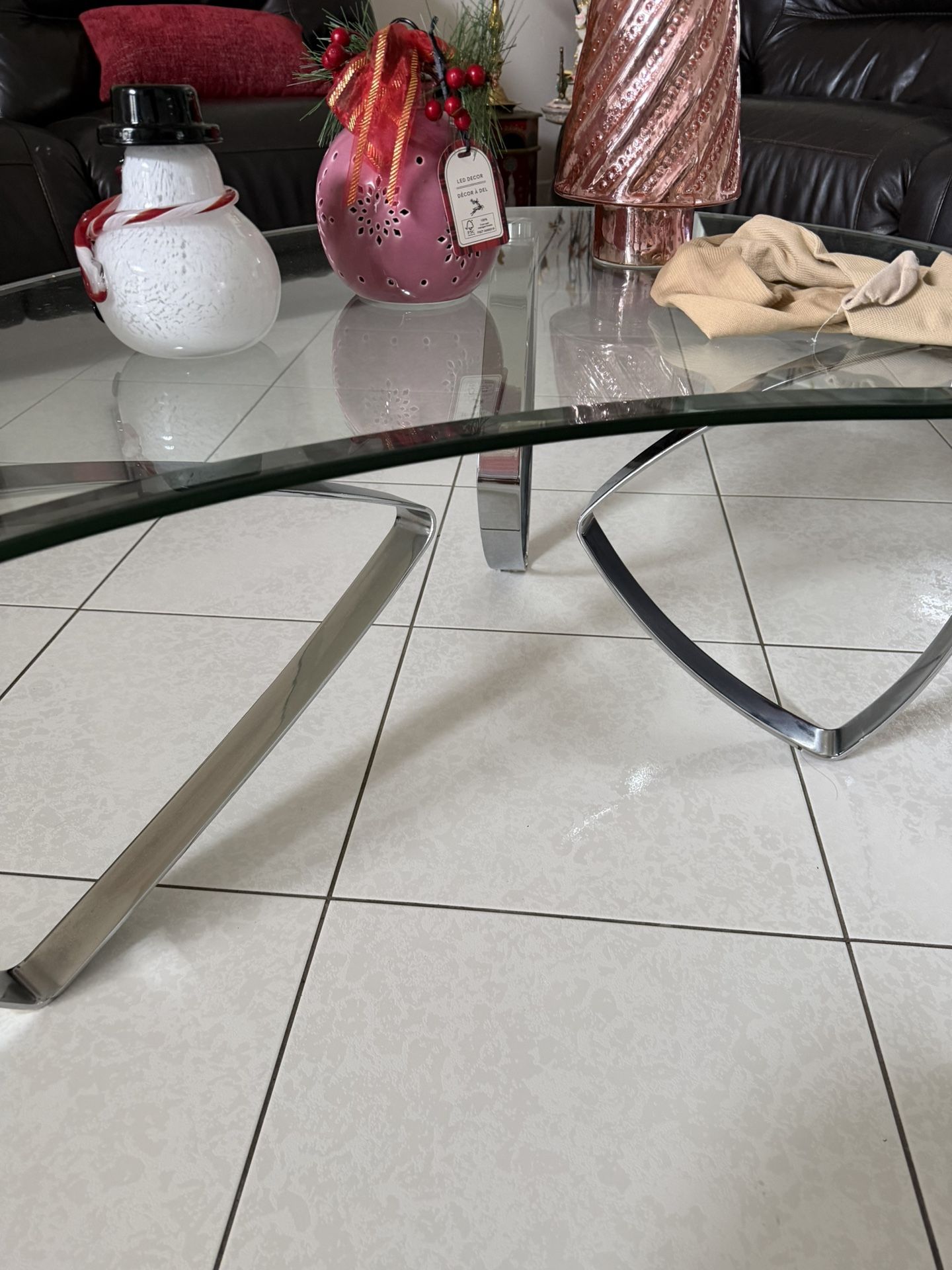 Modern Looking  Glass Coffee Table 