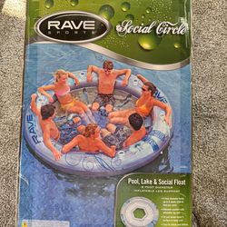 8ft inflatable social circle