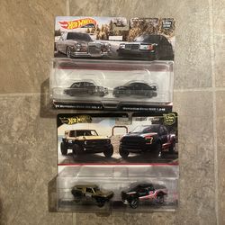 Hot wheels 2-packs