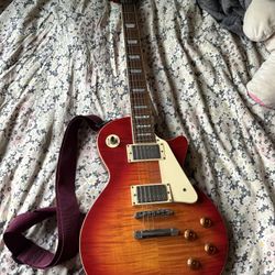 Les Paul Sunburst Agile Electric Guitar 