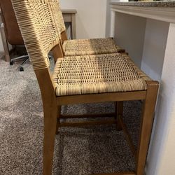 Wicker World Market Bar Stools