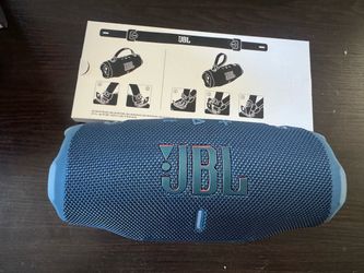 JBL Charge 6 Portable Bluetooth Speaker - Blue NEW