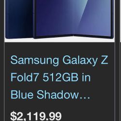Galaxy Z Fold7 512GB (Unlocked) 