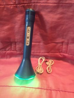 New!! Bluetooth microphone/speaker with led lights... $35