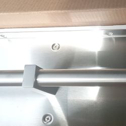 New Inbox Polished Metal Double Toilet Paper Roll Holder 10 Firm