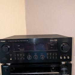  TEAC AG-D8900 AV Digital Receiver & Onkyo TX-SR333 5.1-Channel Home Theater Receiver.With Bluetooth