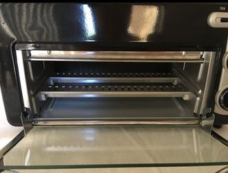 Hamilton Beach Toastation 2-in-1 2 Slice Toaster & Oven In Black