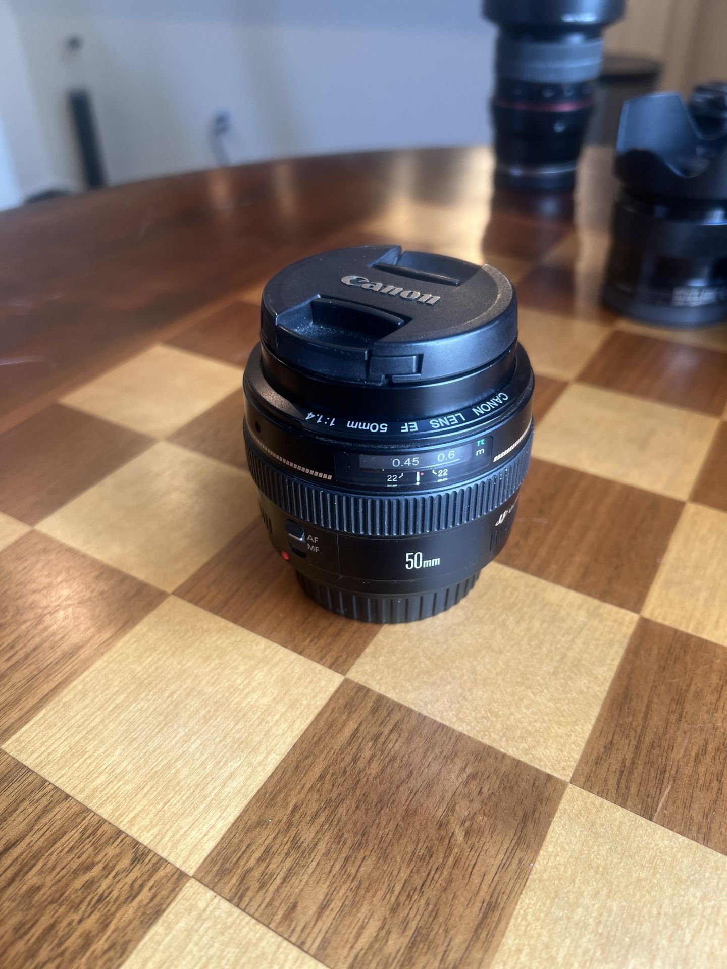 Canon EF 50mm f/1.4 USM Lens (EF Mount)