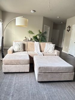 Sectional & Ottoman