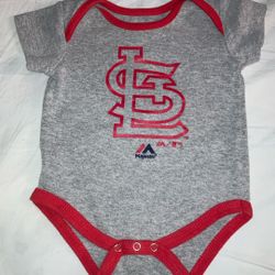 St Louis Cardinals Baby Bodysuit 6/9 Months