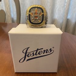 Houston Astros Jostens Paperweight Championship Ring