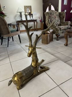 Brass Deer