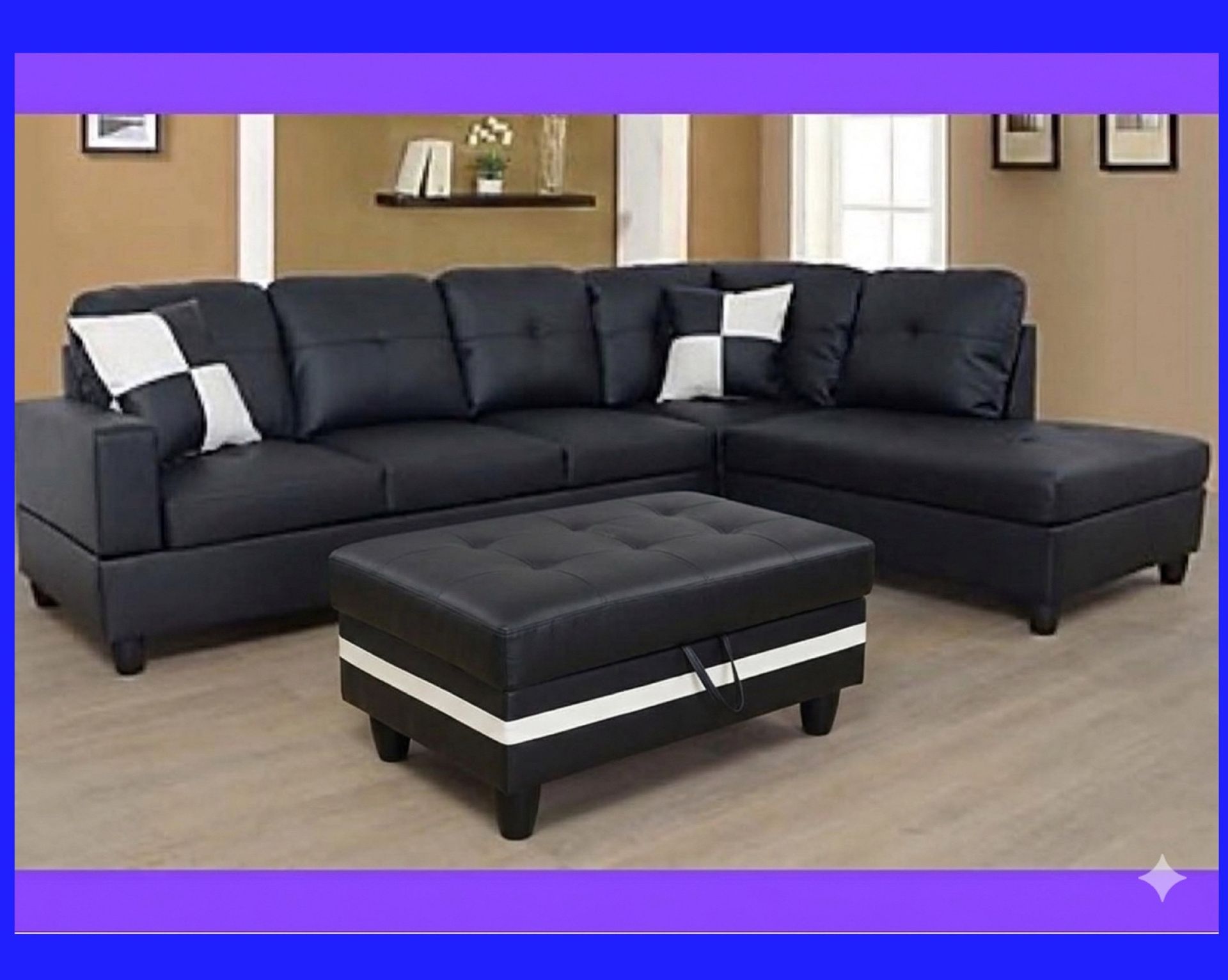 BRAND NEW -Free Delivery. Sectional, Sofa , Couch
