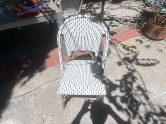 FREE - patio chairs in need of TLC