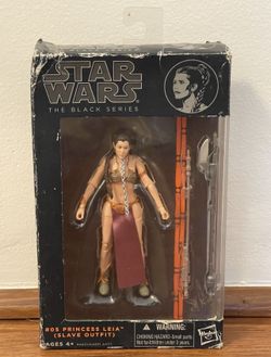 Star Wars Black Series Slave Leia 6” Figure