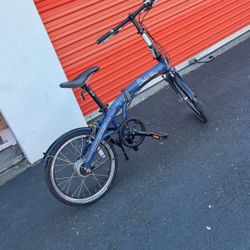 novara flyby folding bike 8speed 