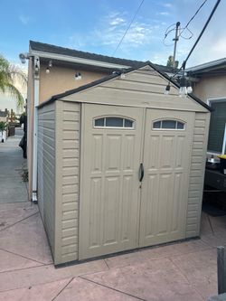 Rubbermaid 7x7 shed