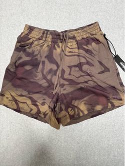 Civil Regime Camo Distressed Sweat Shorts