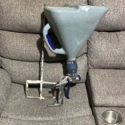 Kobalt Drywall Sprayer Hopper And Mud Mixer Wand