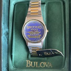 Bulova Brickyard 400 Inaugural Race Men’s Wrist Watch