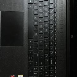 Hp black laptop