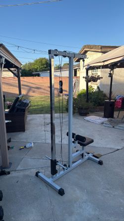 Yes4All Lat Pulldown & Low Row Cable Machine – Home Gym Equipment – $150 OBO