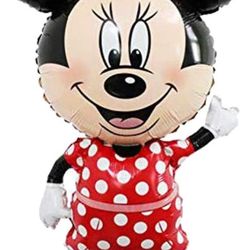 45 Inch Giant Size Minnie Mouse Character Foil Balloon for Kids Birthday Party Decoration