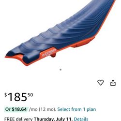 Acerbis Brand: Acerbis Acerbis X-Seat Soft Blue/16 KTM Orange for KTM 350 XC-F 2016-2018