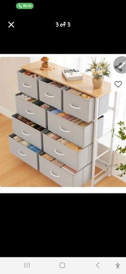 9 Drawer Storage Tower-Dresser